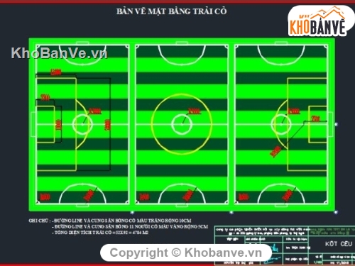 cỏ nhân tạo,sân cỏ nhân tạo,bản vẽ sân cỏ,bản vẽ sân bóng