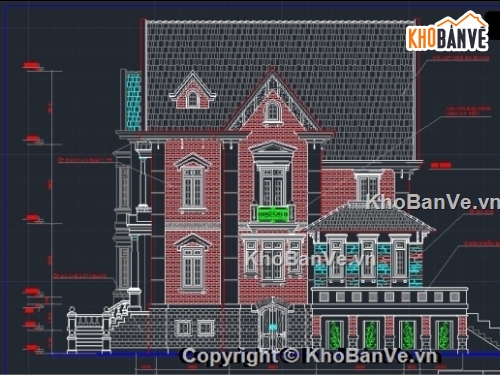 Biệt thự 2 tầng rưỡi,biệt thự 11.3x13.2m,biệt thự hiện đại,thiết kế biệt thự 2.5 tầng,biệt thự 2.5 tầng 11.3x13.2m