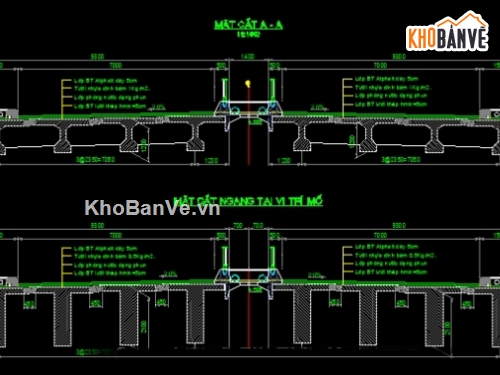 bản vẽ cầu,thiết kế cầu bằng kỳ,dầm giản đơn,hồ sơ cầu,Bản vẽ cầu