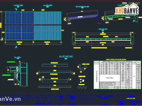 bản vẽ,bản vẽ cầu dầm bản rỗng