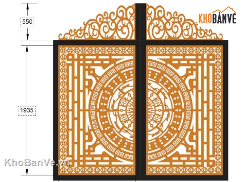cổng 2 cánh cnc,file cnc cổng 2 cánh,mẫu cnc cổng 2 cánh