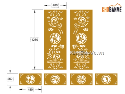 cổng phúc lộc,file cnc cổng phúc lộc,mẫu cnc cổng phúc lộc