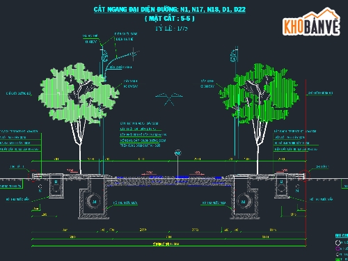 bản vẽ đường,thuyết minh dự toán,bản vẽ cấp nước đường,bản vẽ đường bệ