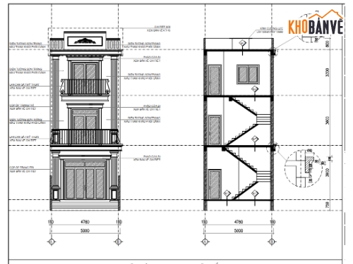 kiến trúc 2 tầng,kiến trúc nhà 2 tầng,thiết kế nhà ở