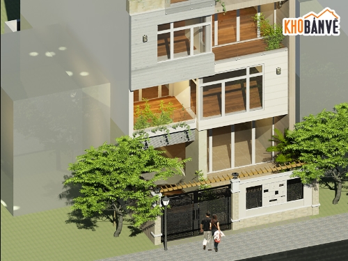 kiến trúc 3 tầng,kết cấu nhà phố,3 tầng,điện nhà phố,Bản vẽ nhà phố,Mẫu nhà phố 3 tầng