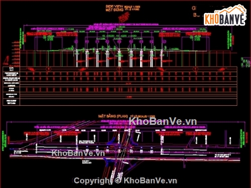 nút giao thông,nút giao thông Ngã tư vọng,thiết kế nút giao thông,bản vẽ giao thông ngã tư vọng