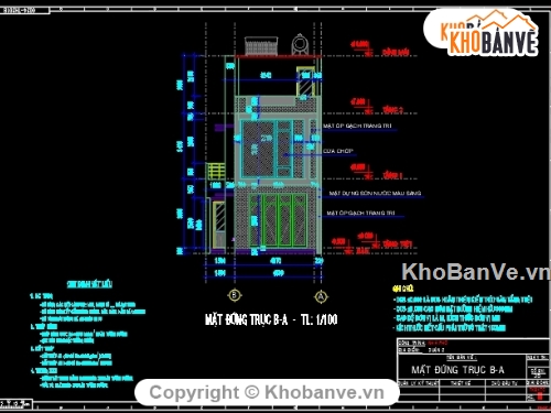 Bản vẽ nhà phố 3 tầng,nhà phố 3 tầng,Thiết kế nhà phố 3 tầng,dự toán nhà phố 3 tầng