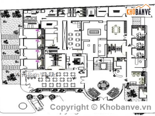 63 Mẫu bản vẽ thiết kế khách sạn Mini  Hiện đại đẹp 2023