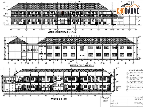 Bản vẽ trường tiểu học Vĩnh Thạnh 2,Bản vẽ trường tiểu học,Bản vẽ trường tiểu học đẹp
