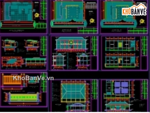 Bản vẽ,Bản vẽ autocad,bản vẽ xây dựng,tổng thể trường học