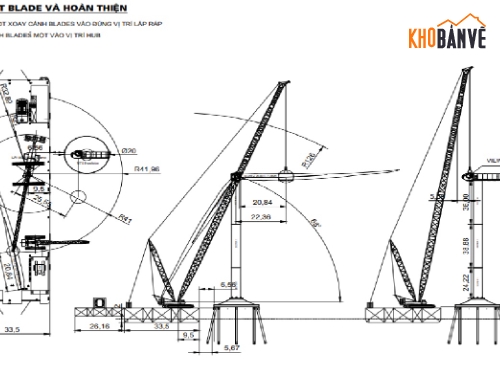Biện pháp thi công điện gió,Biện pháp thi công điện gió Tân Ân,biện pháp vận chuyển và lắp đặt turbine gió,vận chuyển và lắp đặt turbine gió