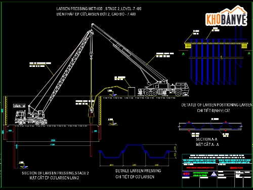 biện pháp xử lý nền đất yếu,bản vẽ xử lý nền đất yếu,xử lý nền bằng cọc đất GCXM,xử lý nền bằng bấc thấm