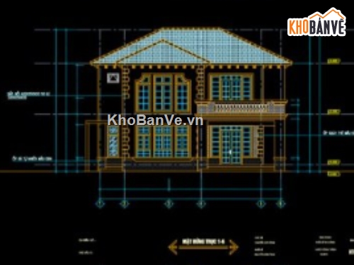 biệt thự 2 tầng,cad biệt thự 2 tầng,file cad biệt thự 2 tầng,biệt thự 2 tầng file cad