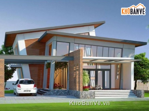 biệt thự đẹp 2,biệt thự hiện đại,biệt thự 2 tầng