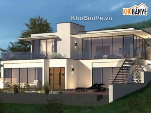 biệt thự nghỉ dưỡng,cad biệt thự nghỉ dưỡng,biệt thự nghỉ dưỡng cad,biệt thự 2 tầng nghỉ dưỡng