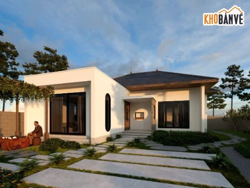 Biệt thự,Biệt thự vườn,Biệ thự 1 tầng,Biệt thự vườn 1 tầng
