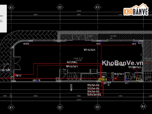 Bản vẽ thiết kế shophouse,Bản vẽ điện nước shophouse,điện nước căn hộ,điện nước shophouse