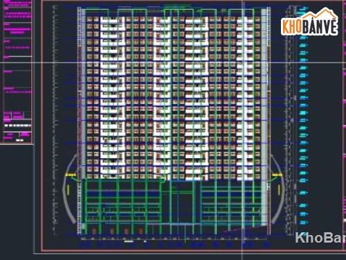 BPTC chung cư,chung cư 27 tầng,file bptc chung cư 27 tầng