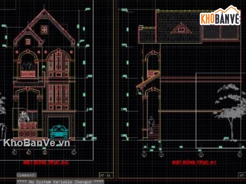 nhà phố 3 tầng,cad nhà phố 3 tầng,file cad nhà phố 3 tầng,file autocad nhà phố 3 tầng