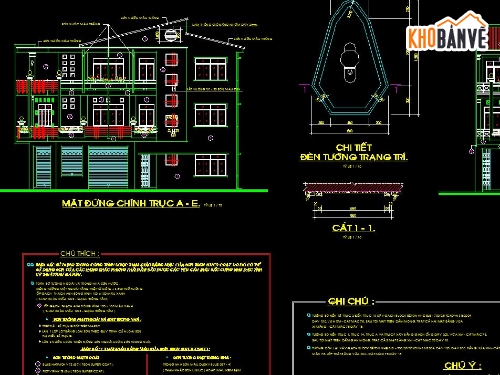 CAD Nhà 3 tầng,CAD Nhà 4 căn,CAD Nhà 4 căn 15.65x15.8m,bản vẽ nhà 4 căn,thiết kế nhà 4 căn