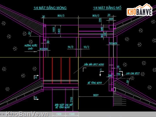 cầu bản,Cầu,cad cầu bản,bản vẽ cầu bản