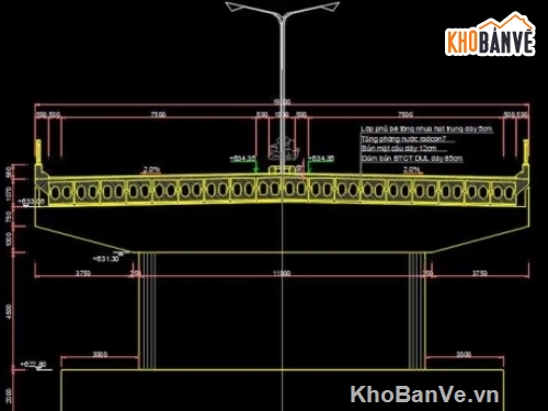 bản dầm,dầm bản,dầm
