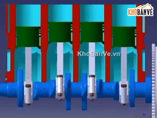 Đồ án,cơ cấu khuỷu trục,thanh truyền động cơ B6
