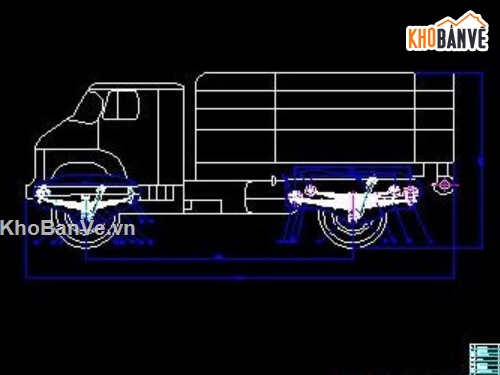 hệ thống treo xe tải,hệ thống treo cho xe tải,hệ thống treo xe tải file cad