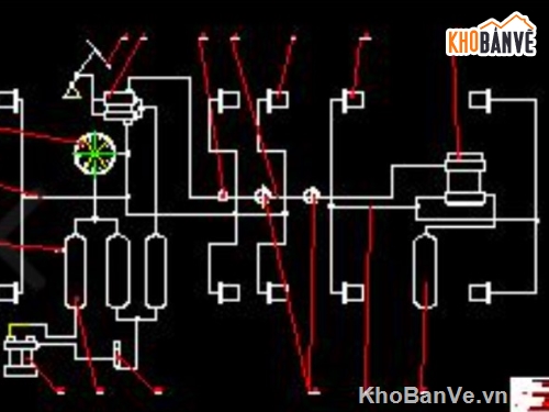 hệ thống phanh,dẫn động khí nén,đồ án ô tô,điều khiển phanh
