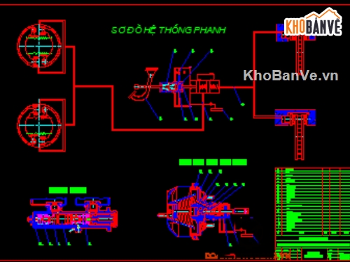 khảo sát kiểm nghiệm hệ thống phanh,Đồ án phanh,Đồ án