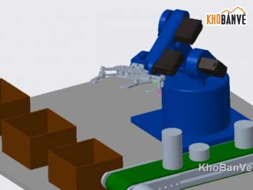 Đồ án tay biên,đồ án thiết kế,cánh tay robot 4 bậc