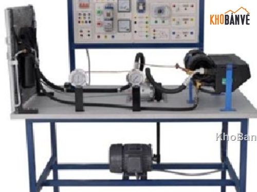 điện lạnh ô tô,hệ thống lạnh,ô tô tải,khai thác kỹ thuật,đồ án ô tô