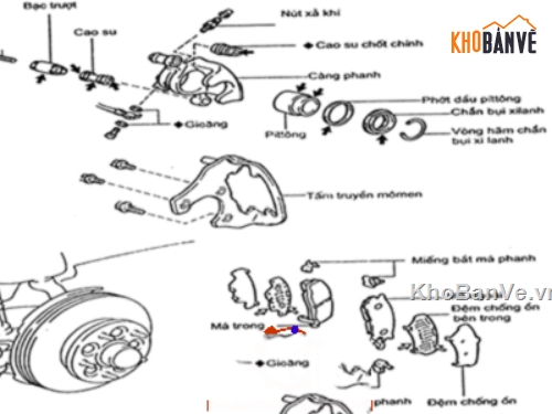 Đồ án phanh,Đồ án phanh abs,phanh xe hyundai