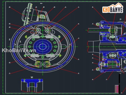 sử dụng,Đồ án phanh,Đồ án,hệ thống phanh zil-130