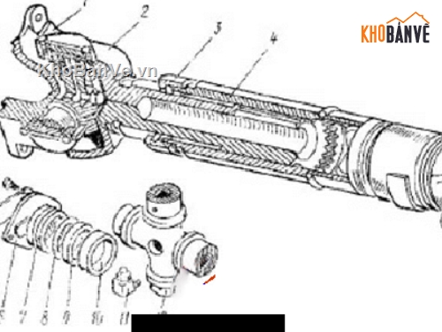 đồ án xe ô tô,hệ thống truyền lực trên xe,truyền lực xe đầu kéo