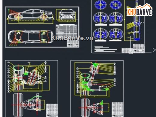 kỹ thuật,Đồ án,hệ thống treo trên xe toyota,xe toyota camry 2019
