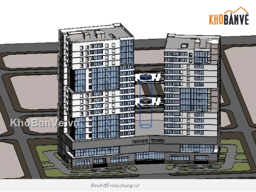 chung cư,đồ án chung cư,revit chung cư 20 tầng