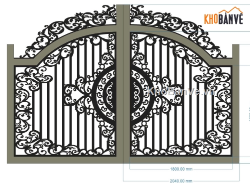 cổng 2 cánh cnc,file cnc cổng 2 cánh,mẫu cổng 2 cánh