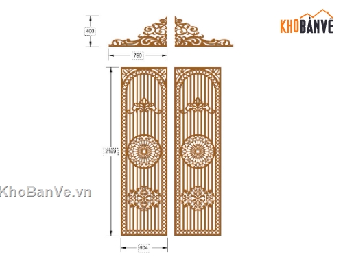 CNC cổng 2 cánh,CNC cổng 2 cánh hiện đại,file cổng 2 cánh cnc