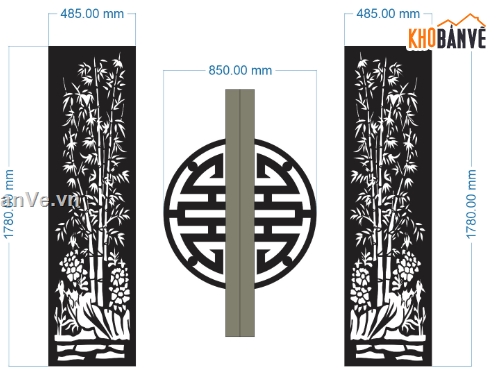 cổng chữ thọ trúc,file cnc cổng trúc chữ thọ,mẫu cnc cổng trúc chữ thọ