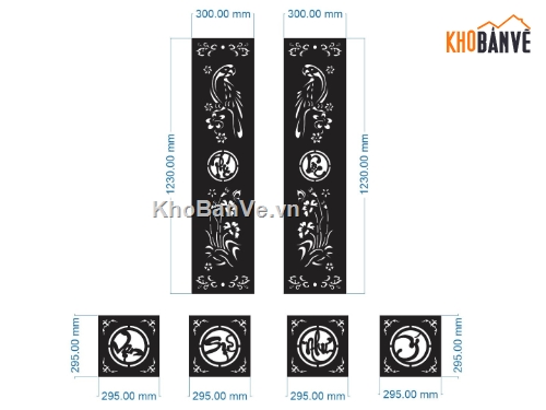 cổng phúc lộc,mẫu cổng phúc lộc,file cnc cổng phúc lộc