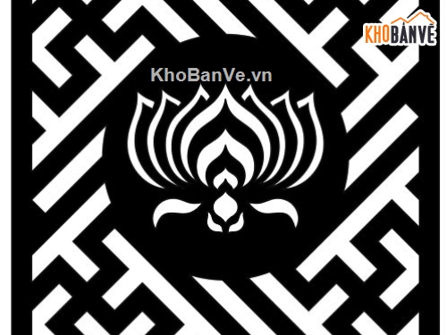 mẫu hoa sen cnc,mẫu cnc hoa sen,file cnc hoa sen