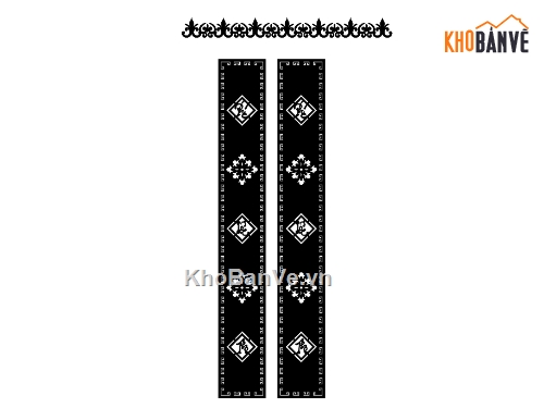 Cổng 2 cánh,Cổng cnc file dxf,Cổng 2 cánh file dxf