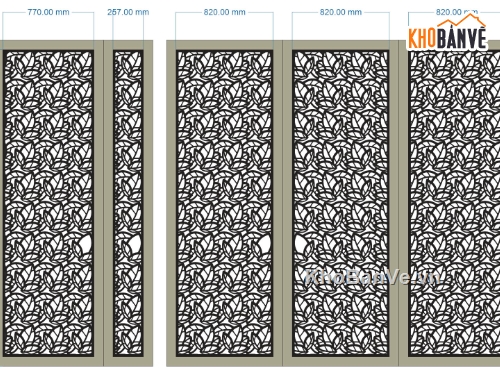 cổng 4 cánh cnc,file cnc cổng 4 cánh,mẫu cổng lá cnc