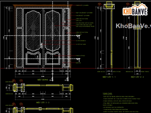 cửa gỗ,cửa nhôm kính,cửa biệt thự,chi tiết cửa gỗ
