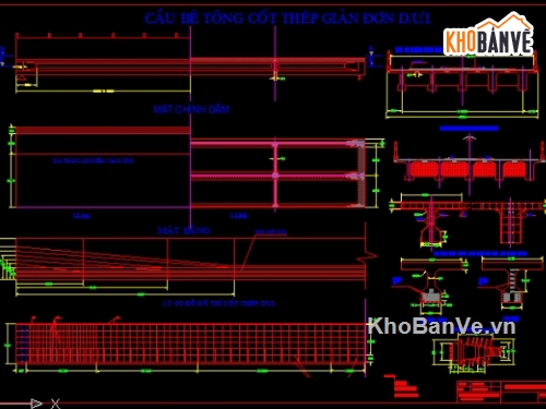 Đồ án,cầu bê tông,đồ án môn học,thiết kế cầu,dầm chữ t,căng trước