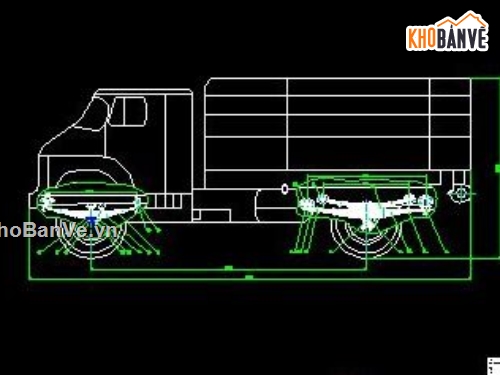 hệ thống treo xe,hệ thống treo xe tải,cad hệ thống treo xe,hệ thống treo xe cad