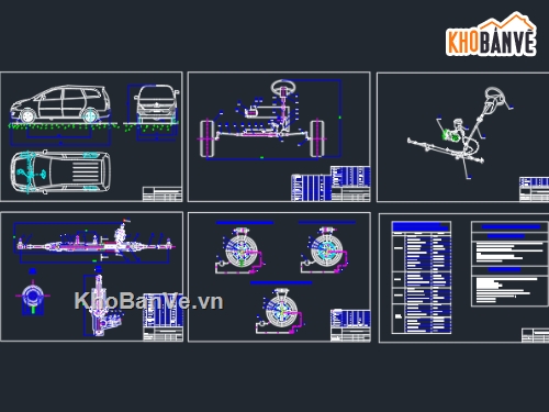 lái innova,lái trợ lực thủy lực,bản vẽ lái innova