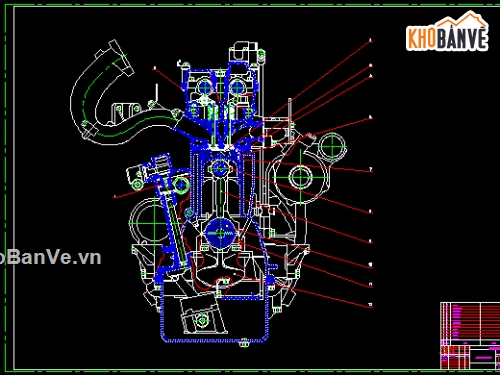 đồ án cơ khí,động cơ zmz-514,đồ án ô tô