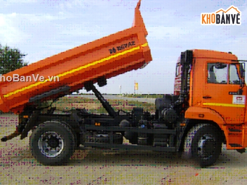 khai thác hệ thống truyền lực,truyền lực trên ô tô KAMAZ 43255,Đồ án ô tô